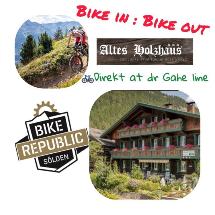 Altes Holzhaus Apartamento Sölden Exterior foto